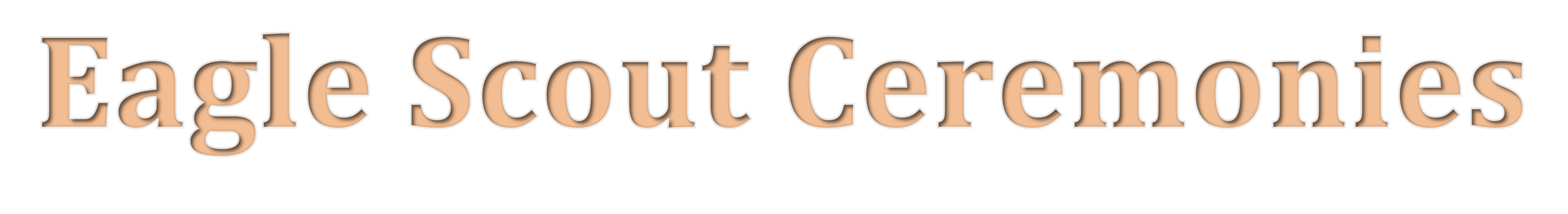 eagle Scout Ceremonies